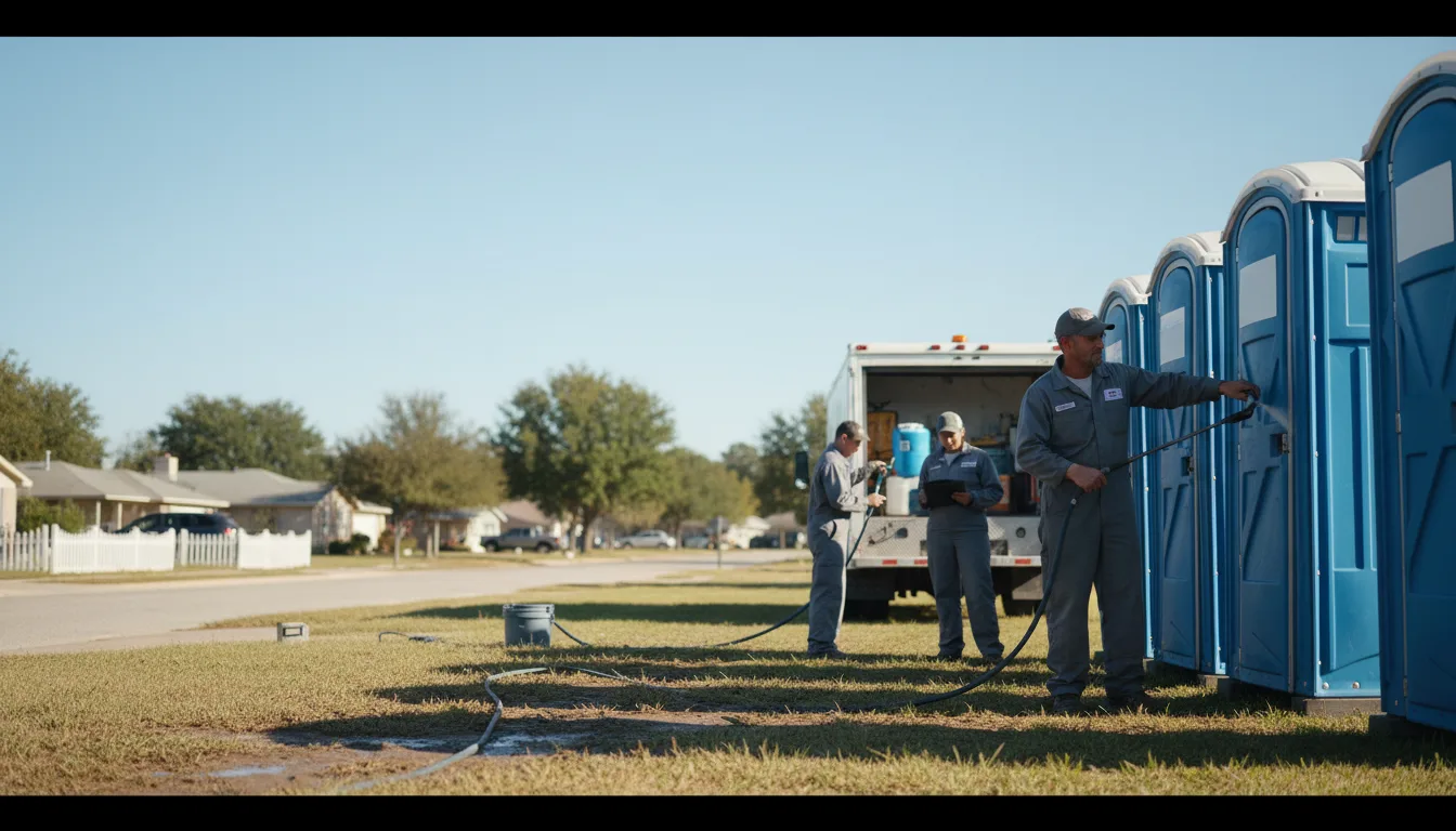 Long-Term Portable Toilet Rental in Grantville, KS near me